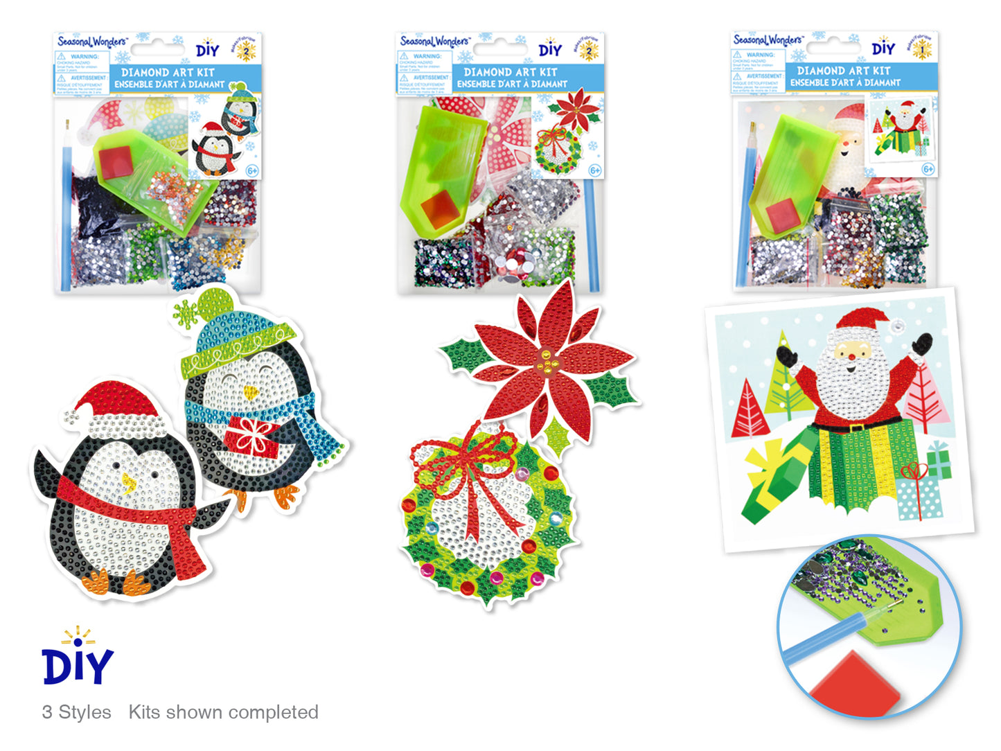 Seasonal Wonders: DIY Diamond Painting Kit