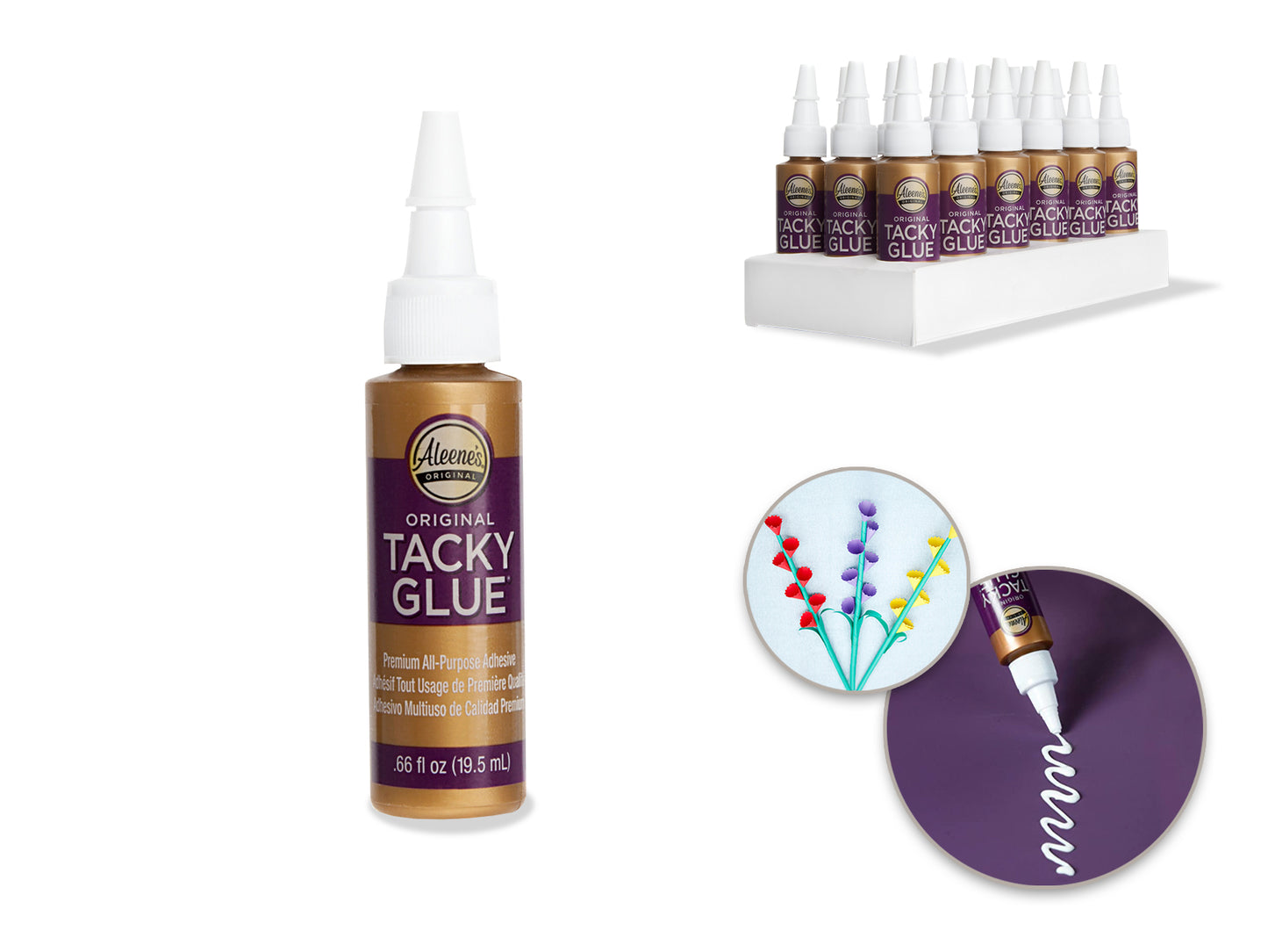 Aleene's Glue: 0.66oz Original Tacky Gold Collection