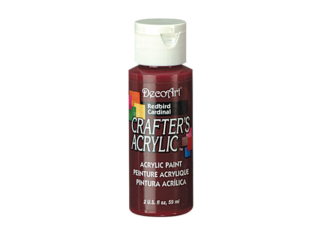 Crafters Acrylic Paint: 2oz Craft & Hobby - REDBIRD