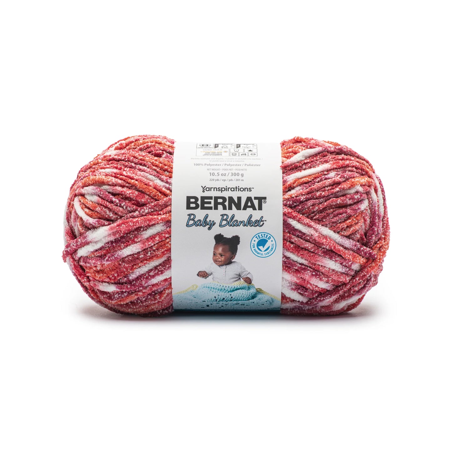 Bernat Baby Blanket Yarn (300g/10.5oz), Red Ribbon