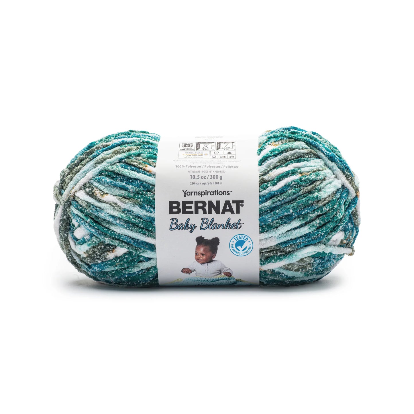 Bernat Baby Blanket Yarn (300g/10.5oz), Lagoon
