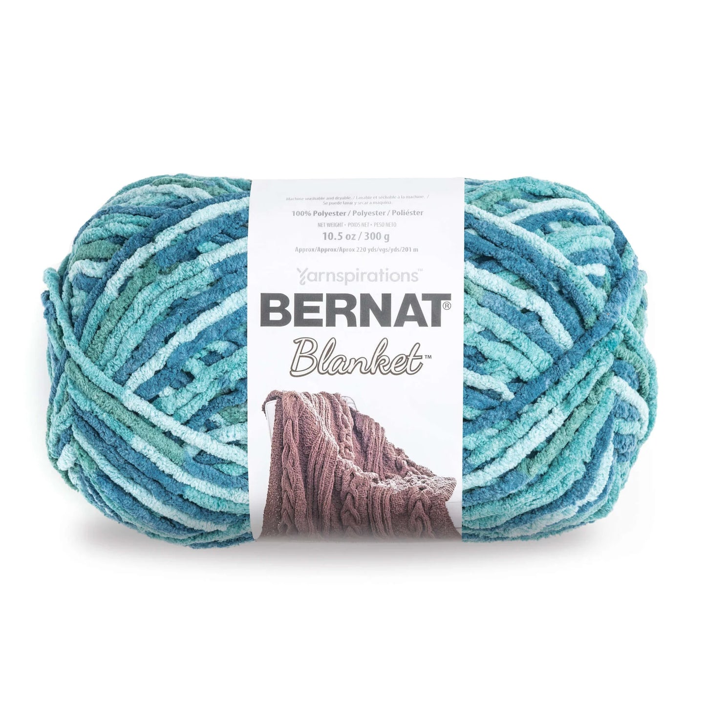 Bernat Blanket Yarn (300g/10.5oz), Tidepool