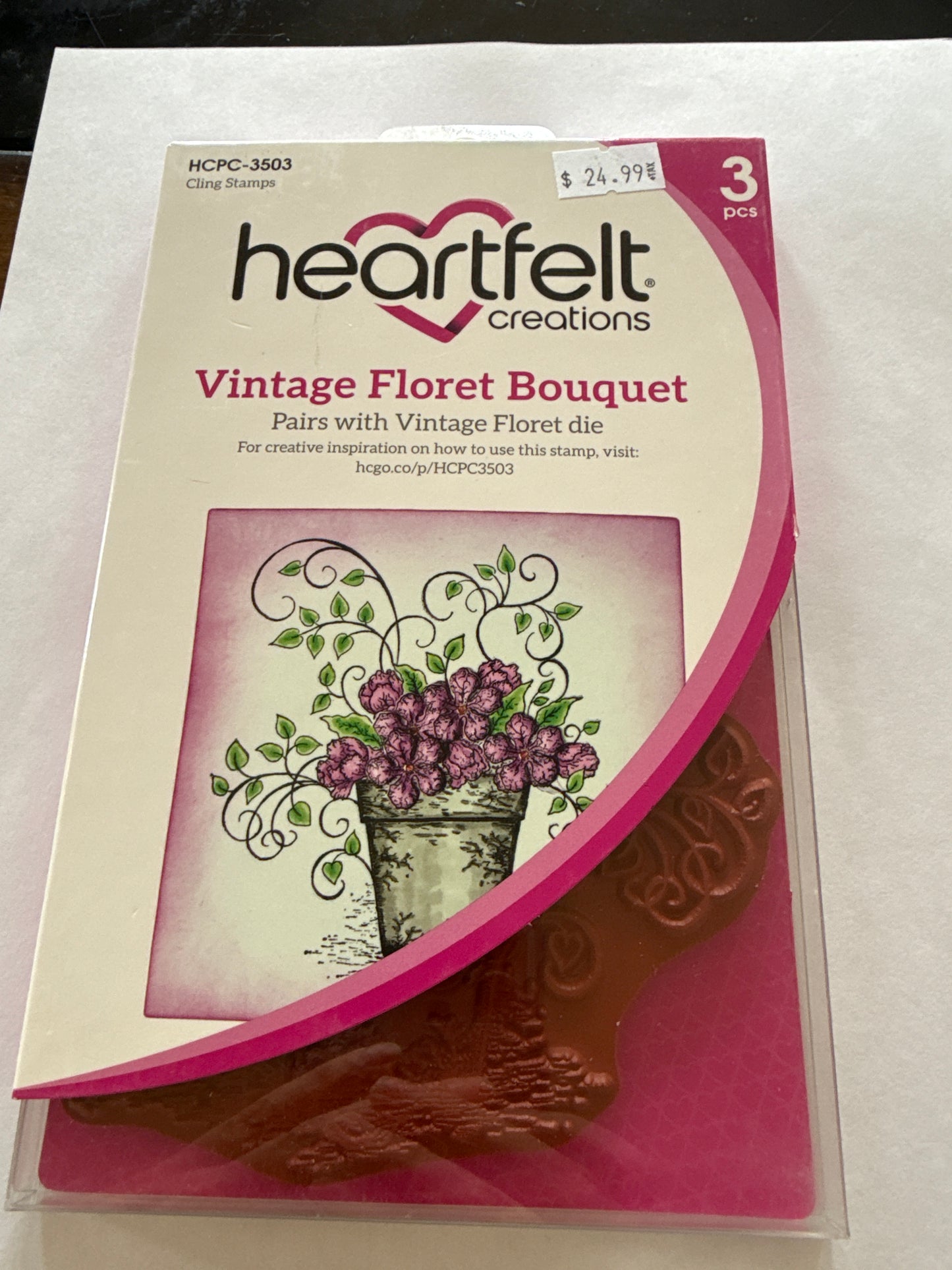 Heartfelt Creations Vintage Floret Bouquet