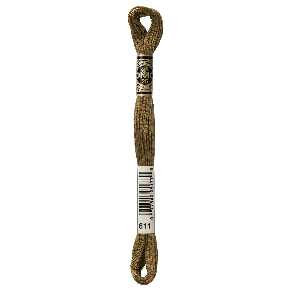DMC #117 Cotton 6 Strand Floss 8m - 611