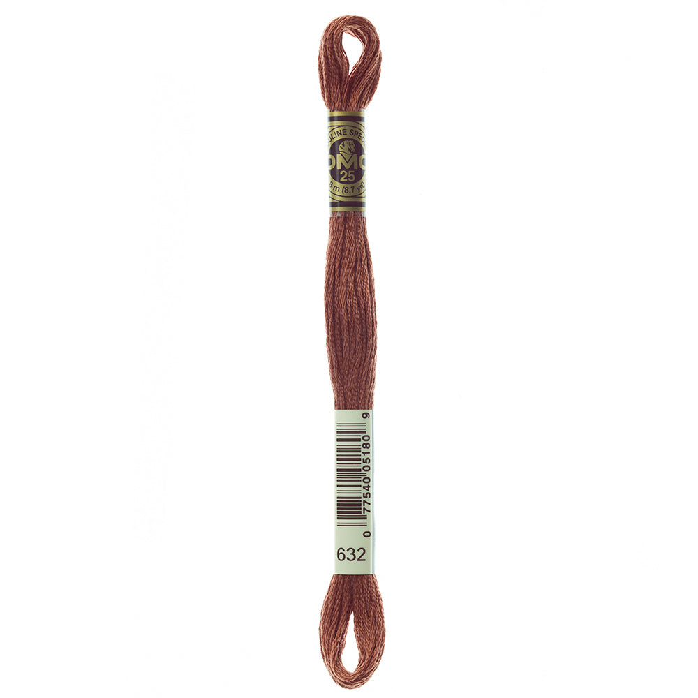 DMC #117 Cotton 6 Strand Floss 8m - 632