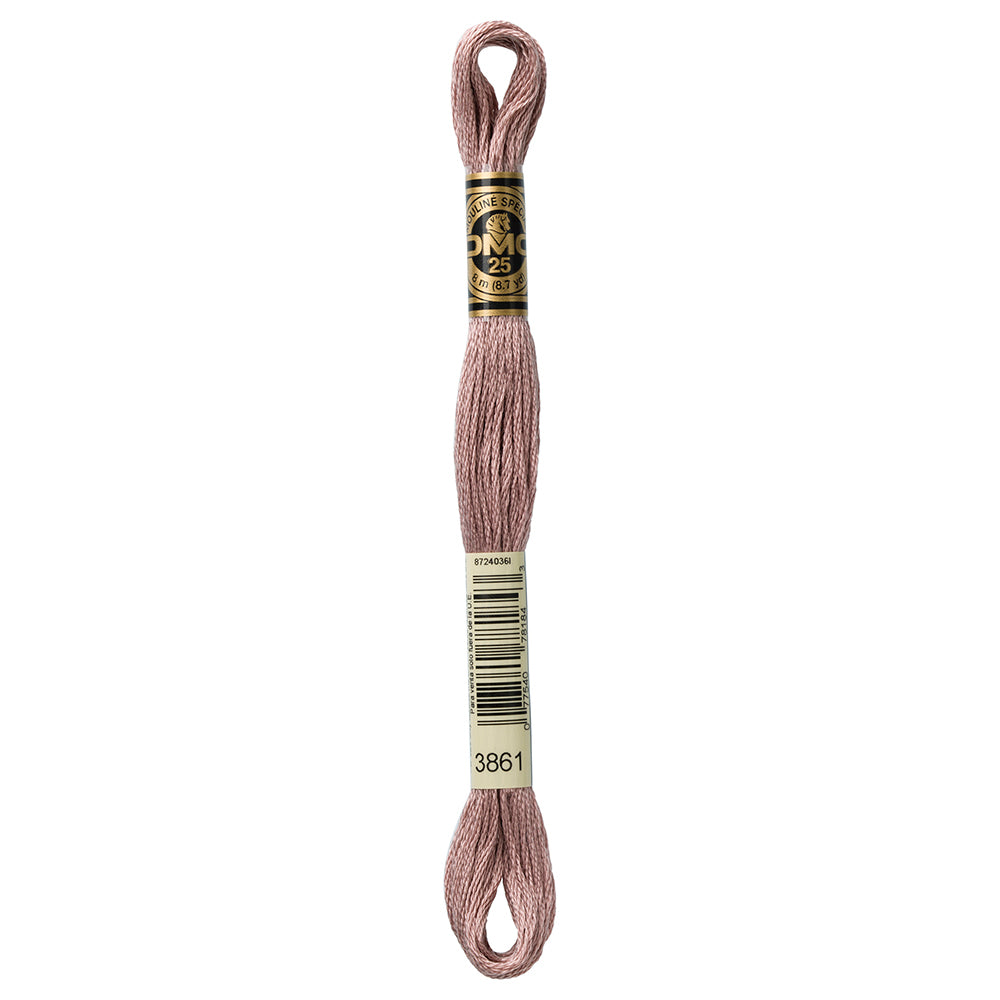 DMC #117 Cotton 6 Strand Floss 8m - 3861