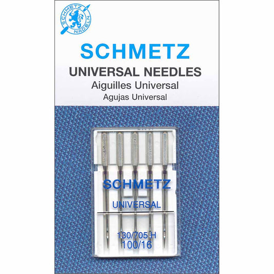 SCHMETZ #1778 Universal Needles Carded - 100/16 - 5 count