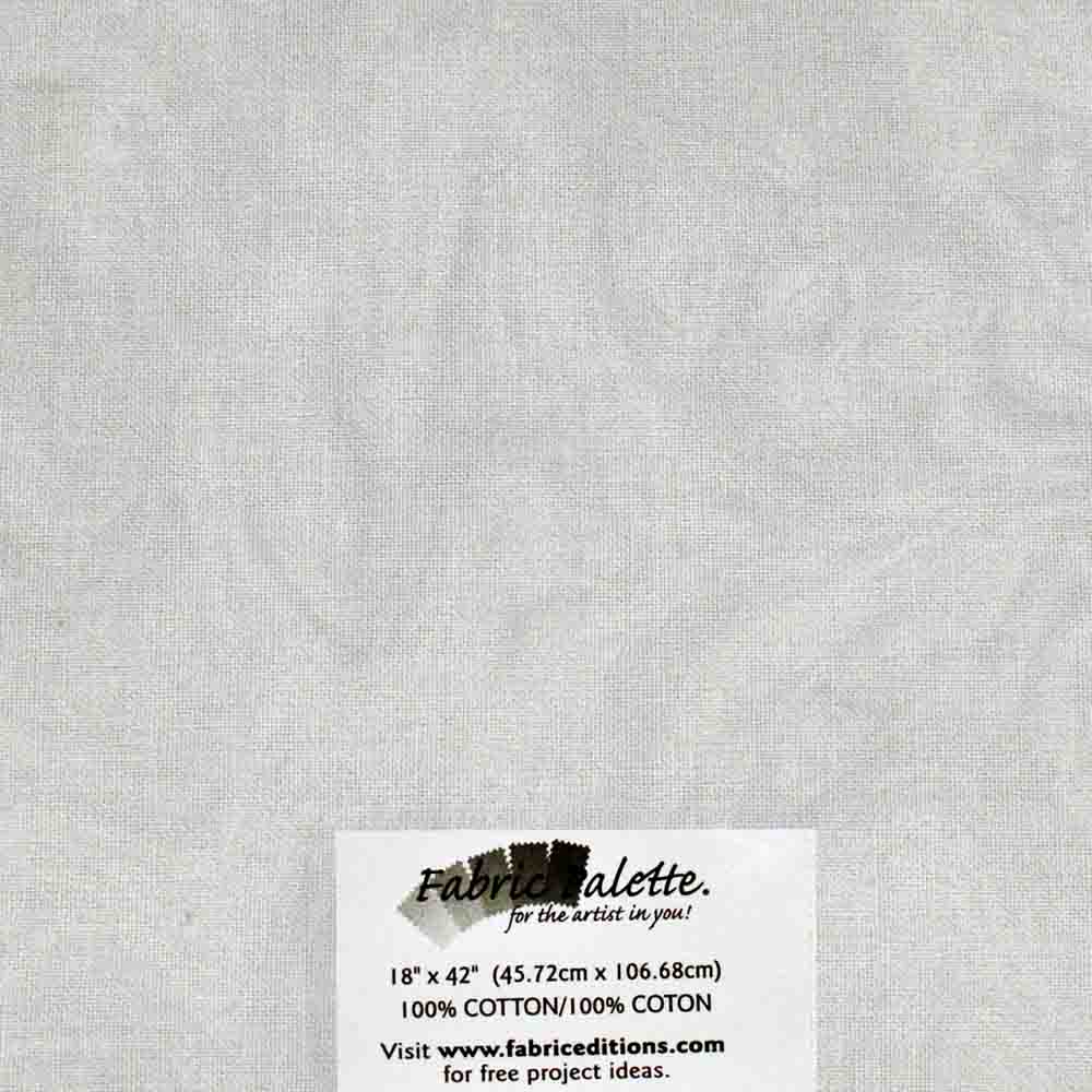 FABRIC CREATIONS 1/2 Yard Large Pre-Cut Fabric - Textured II White - 45cm x 1m (18″ x 42″)