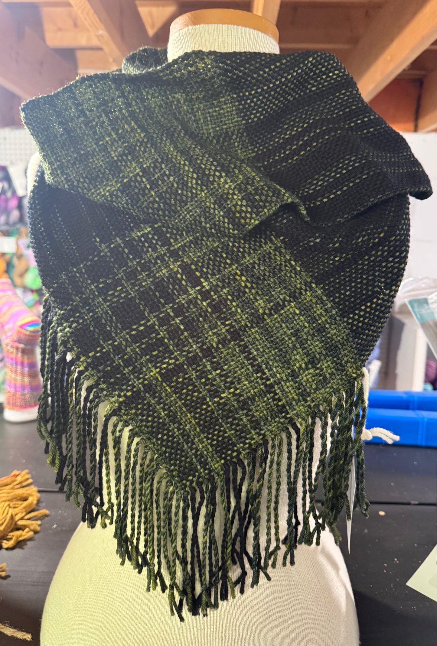 Hero Cowl Handwoven Merino Wool