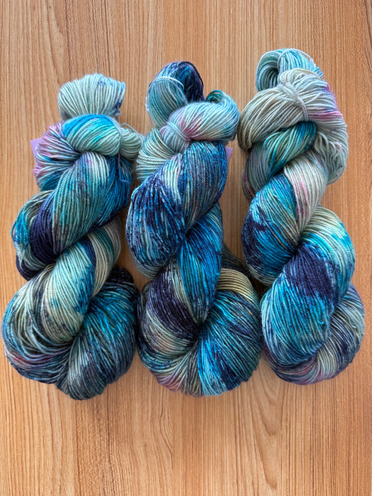 100% SW Fingering Wool 3