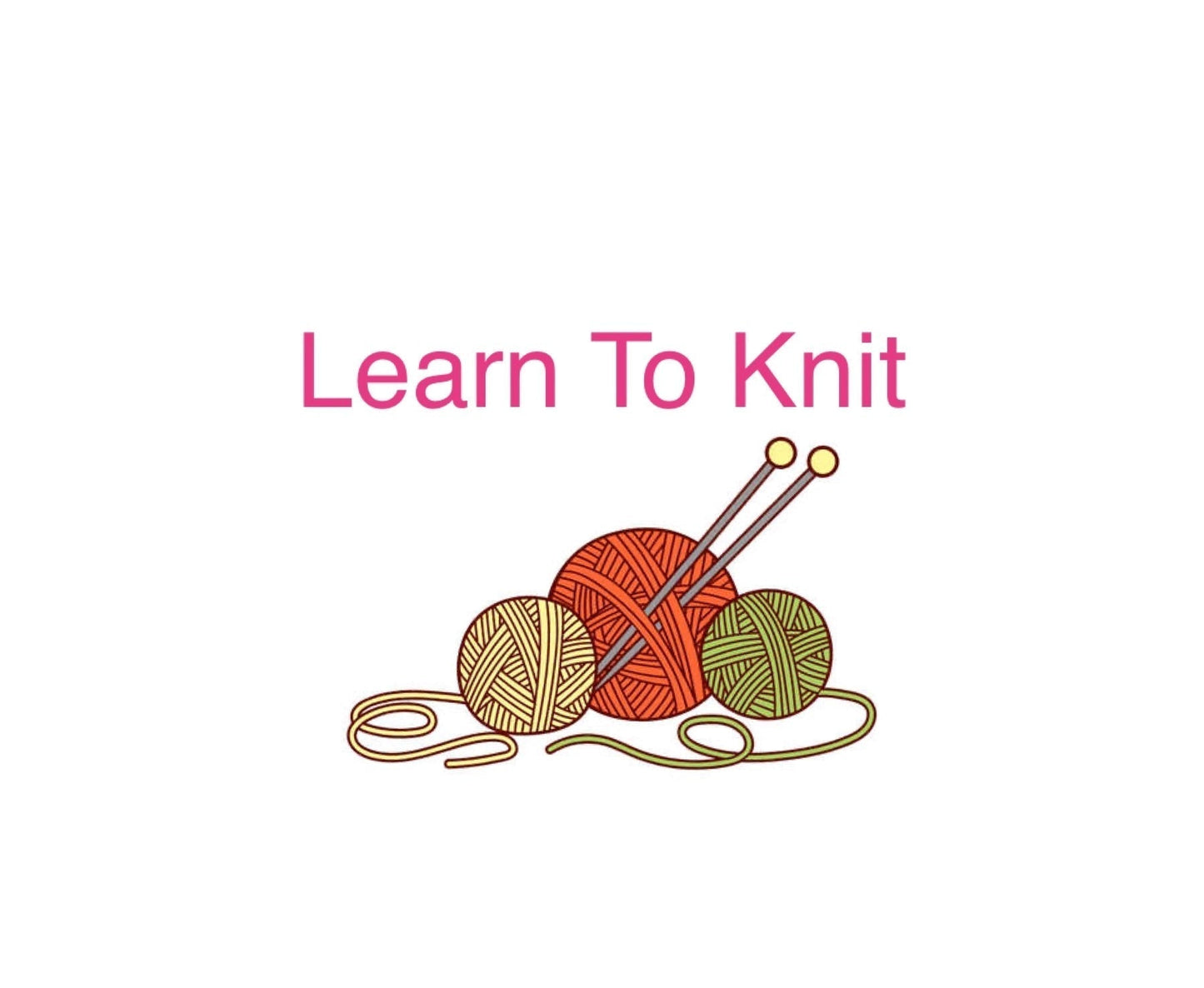 Learn To Knit- You pick the date