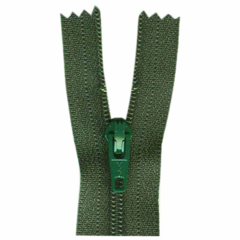 COSTUMAKERS General Purpose Closed End Zipper 18cm (7″) - Dark Green - 1700