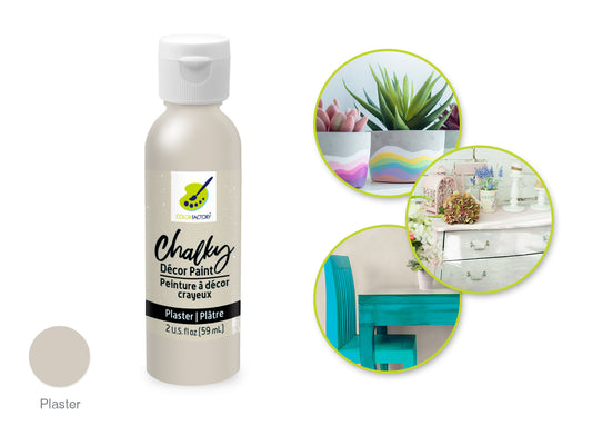 Color Factory: 2oz Chalky Decor Paint - Plaster