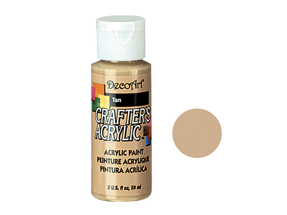 Crafters Acrylic Paint: 2oz Craft & Hobby - TAN