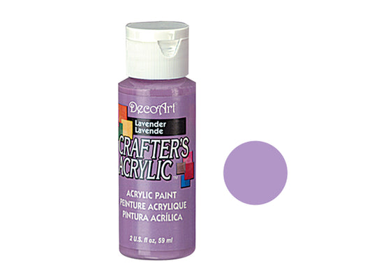 Crafters Acrylic Paint: 2oz Craft & Hobby - LAVENDER