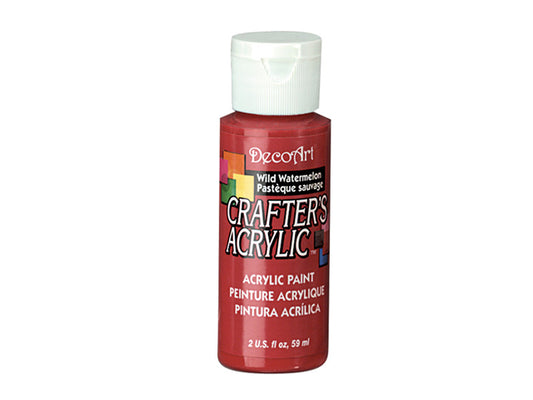 Crafters Acrylic Paint: 2oz Craft & Hobby - WILD WATERMELON