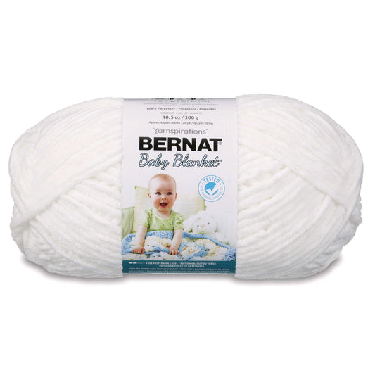 Bernat Baby Blanket Yarn (300g/10.5oz), White