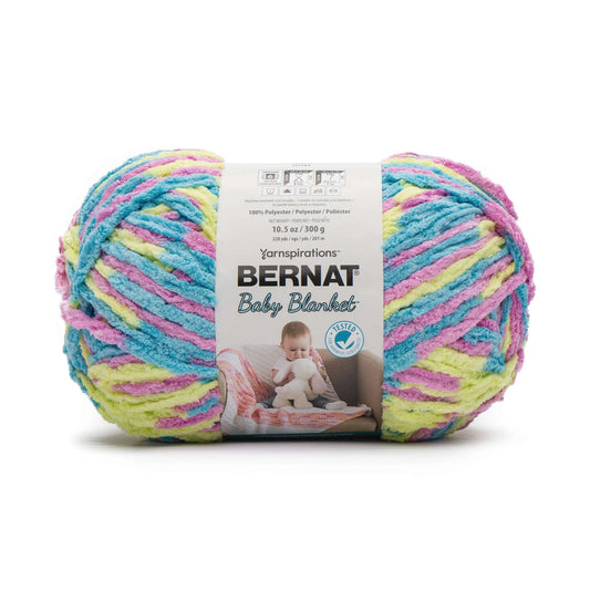 Bernat Baby Blanket Yarn (300g/10.5oz), Jelly Beans