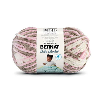 Bernat Baby Blanket Yarn (300g/10.5oz), Little Petunias