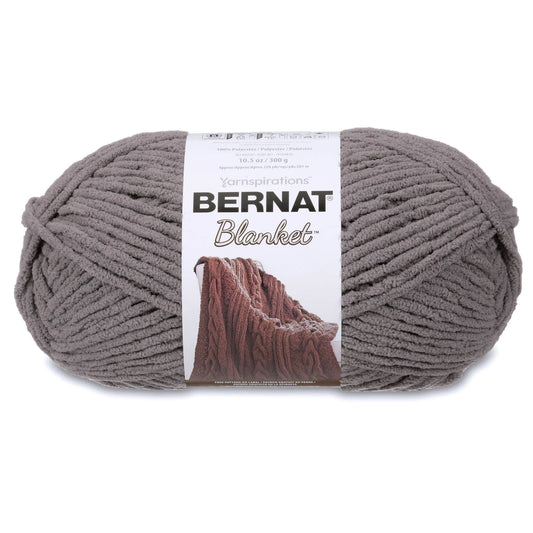 Bernat Blanket Yarn (300g/10.5oz), Dark Gray