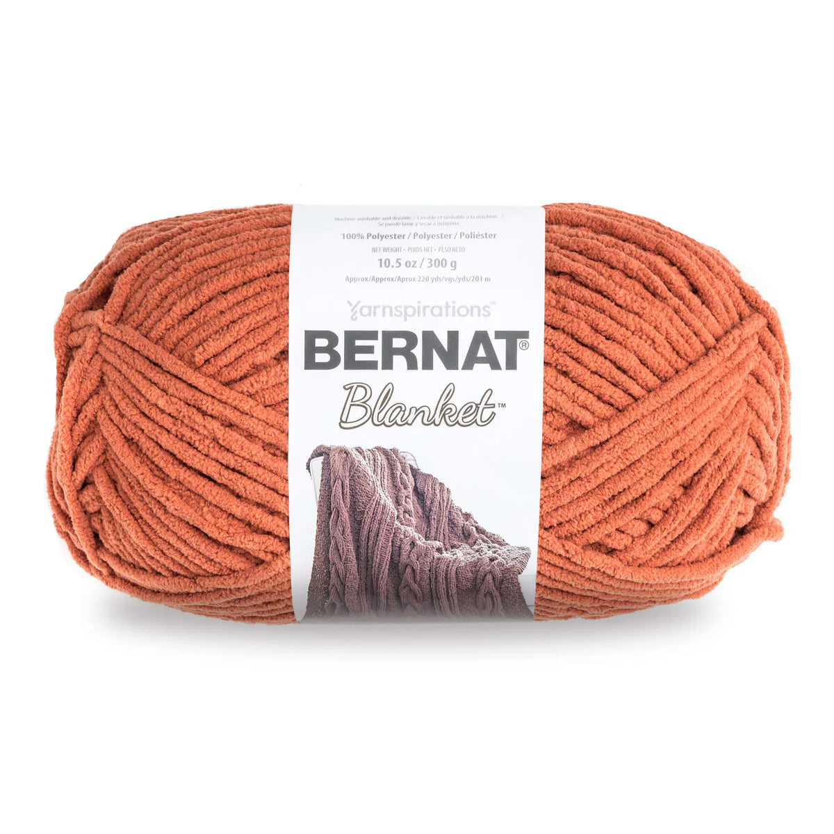 Bernat Blanket Yarn (300g/10.5oz), Pumpkin Spice