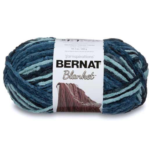 Bernat Blanket Yarn (300g/10.5oz), Teal Dreams