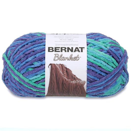 Bernat Blanket Yarn (300g/10.5oz), Ocean Shades