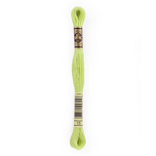 DMC #117 Cotton 6 Strand Floss 8m - 15 Apple Green