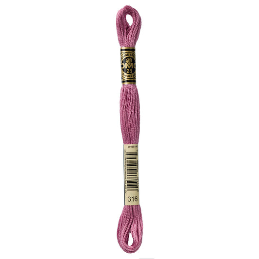 DMC #117 Cotton 6 Strand Floss 8m - 316