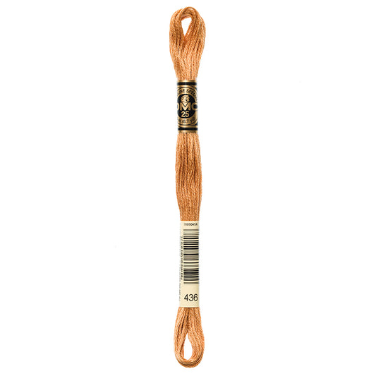 DMC #117 Cotton 6 Strand Floss 8m - 436
