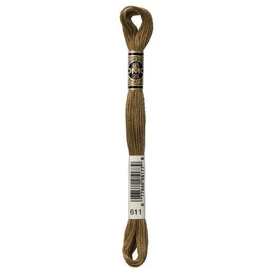 DMC #117 Cotton 6 Strand Floss 8m - 611