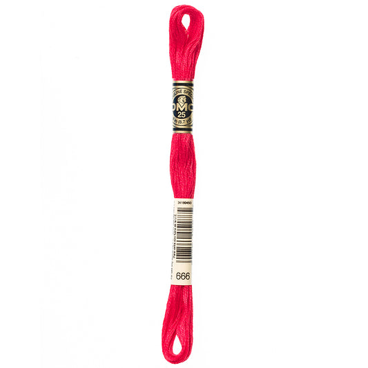 DMC #117 Cotton 6 Strand Floss 8m - 666