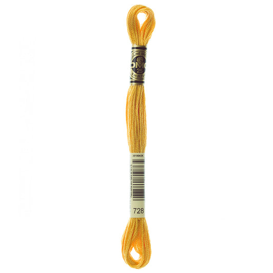 DMC #117 Cotton 6 Strand Floss 8m - 728
