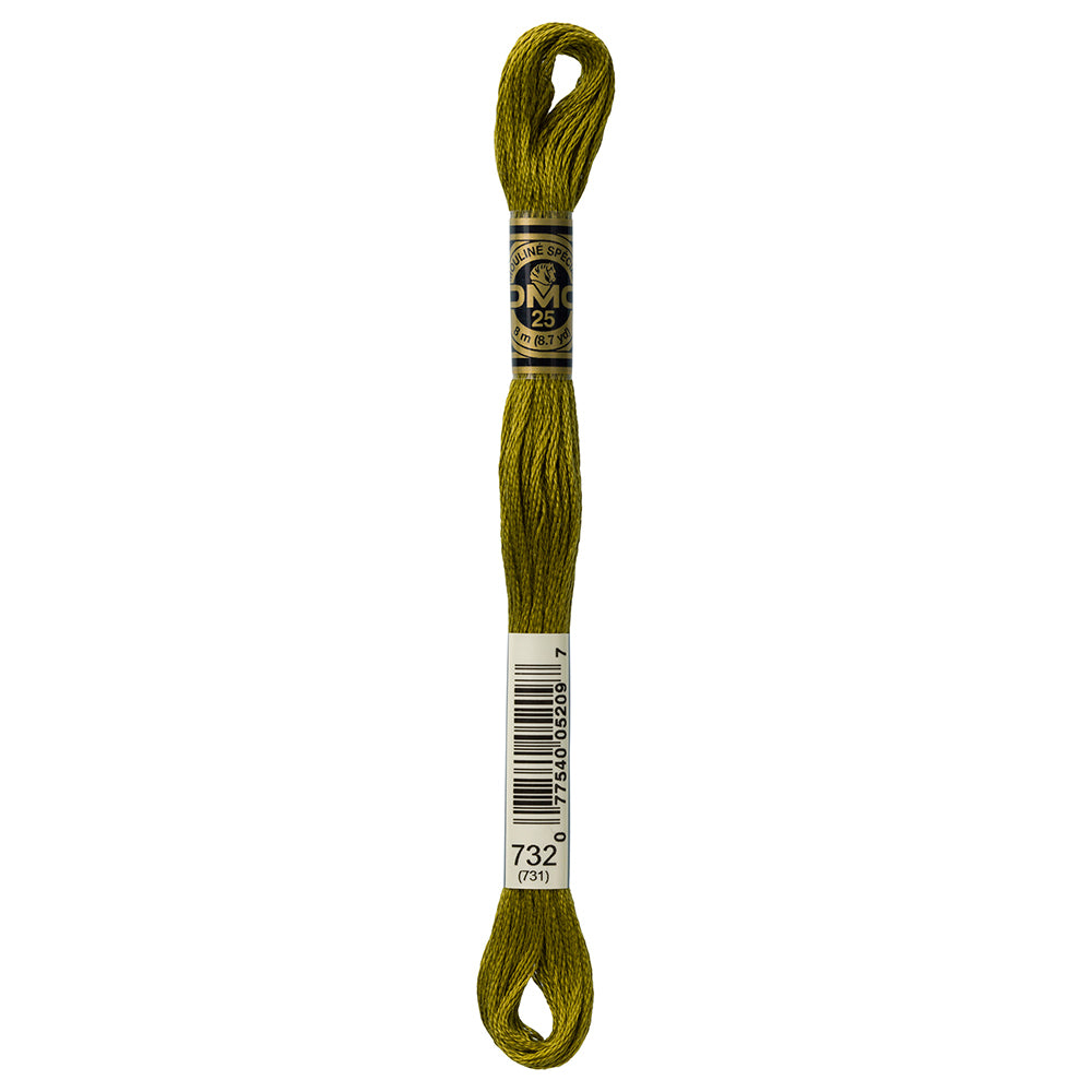 DMC #117 Cotton 6 Strand Floss 8m - 732