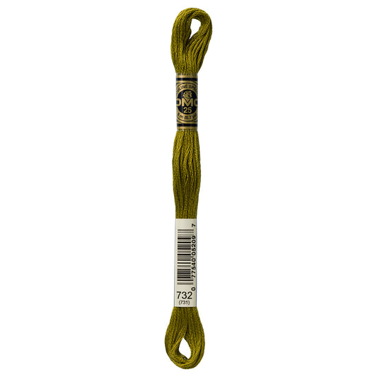 DMC #117 Cotton 6 Strand Floss 8m - 732