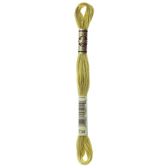 DMC #117 Cotton 6 Strand Floss 8m - 734
