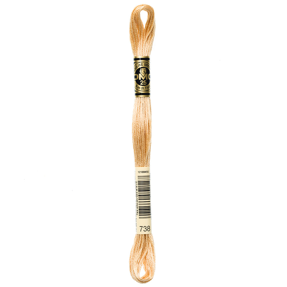 DMC #117 Cotton 6 Strand Floss 8m - 738
