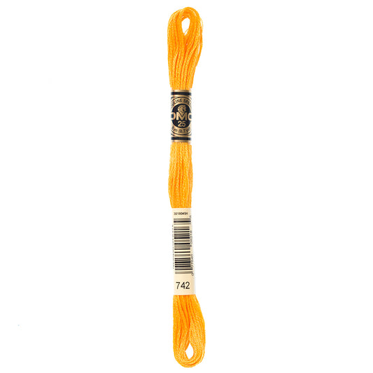DMC #117 Cotton 6 Strand Floss 8m - 742