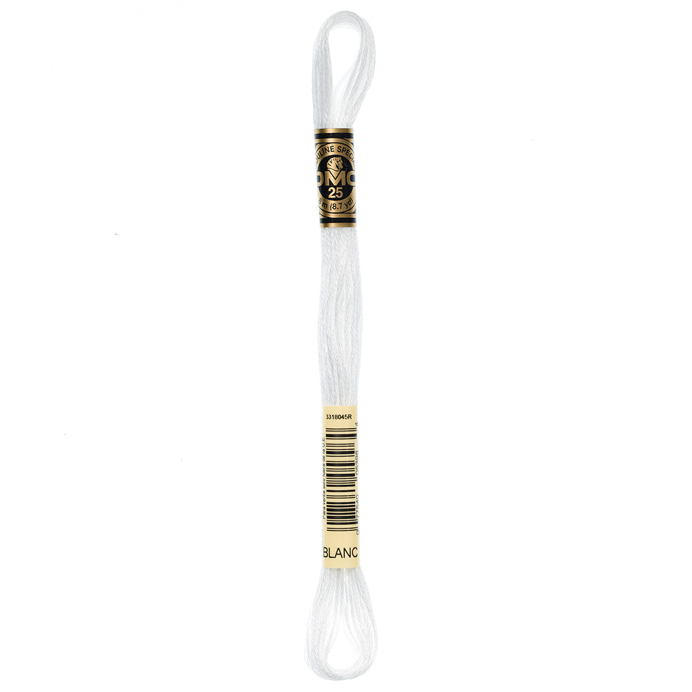DMC #117 Cotton 6 Strand Floss 8m - White