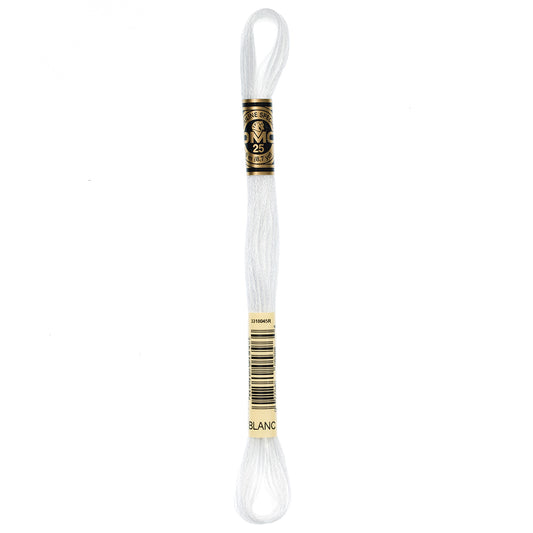 DMC #117 Cotton 6 Strand Floss 8m - White