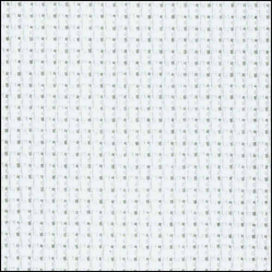 DMC CHARLES CRAFT Cotton Aida 14ct 50.8 x 61cm - White
