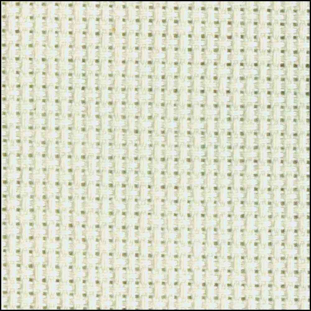 DMC CHARLES CRAFT Cotton Aida 14ct 50.8 x 61cm - Antique White