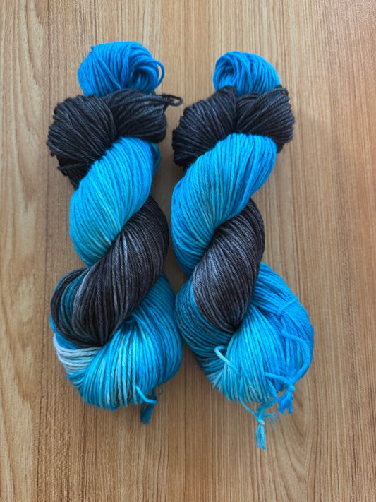 Merino Worsted- Lightning Crashes