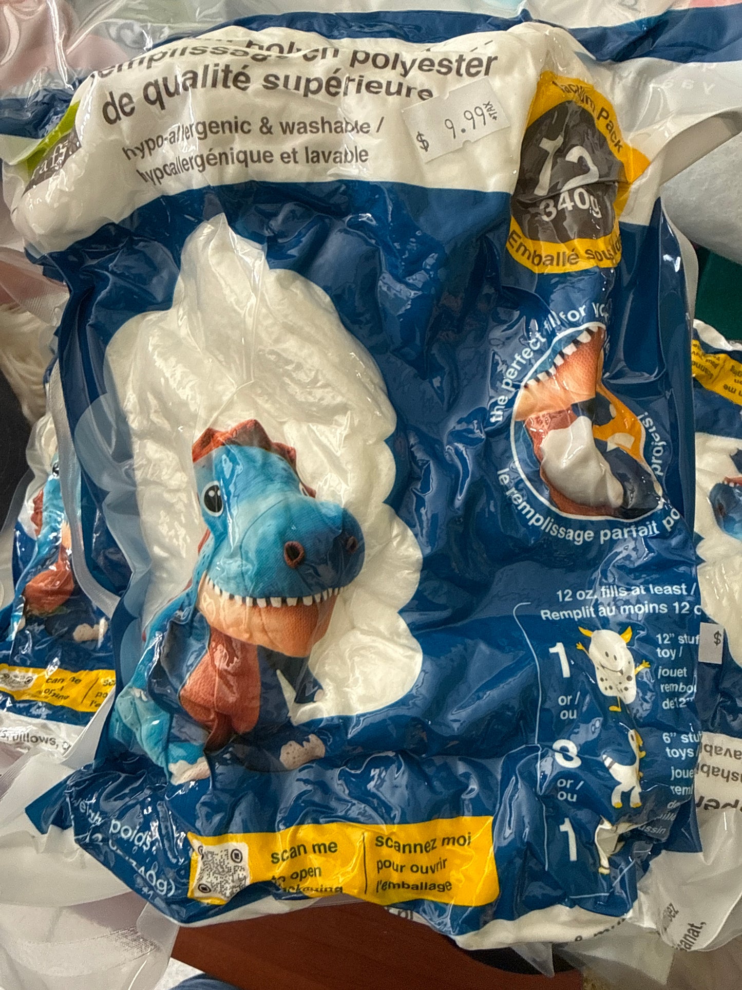 UNIQUE CRAFT Premium Polyester Fill 12oz (340g)