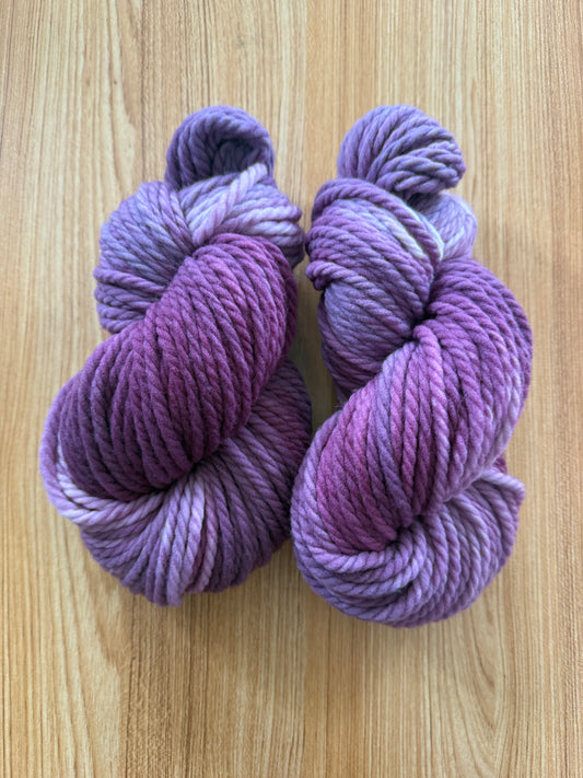 100% SW Merino Chunky- Dark Poet