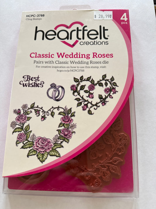 Heartfelt Creations Classic Wedding Roses
