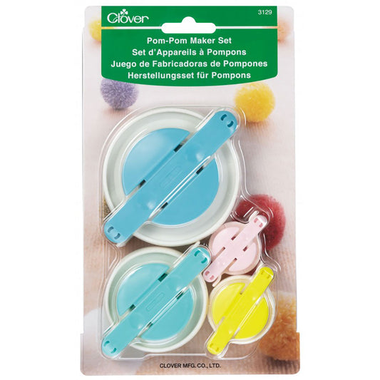 CLOVER 3129 - Pom-Pom Maker Set