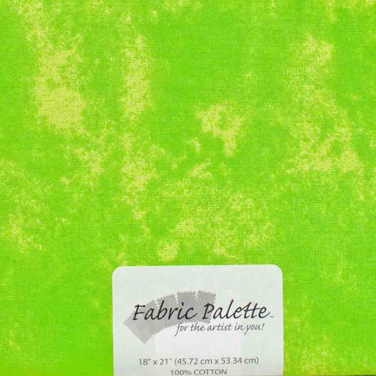 FABRIC CREATIONS Fat Quarter Pre-Cut Fabric - Textured Lime - 45 x 53cm (18″ x 21″)