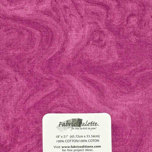 FABRIC CREATIONS Fat Quarter Pre-Cut Fabric - Textured II Plum - 45 x 53cm (18″ x 21″)