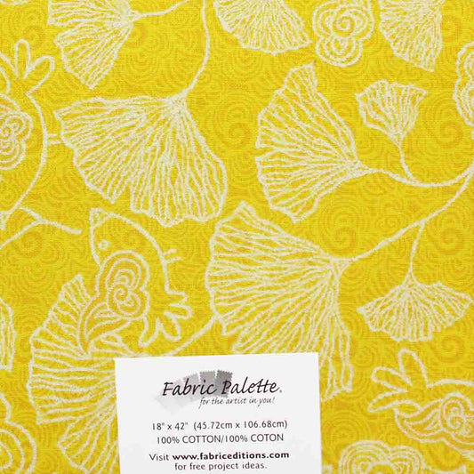 FABRIC CREATIONS 1/2 Yard Large Pre-Cut Fabric - Paloma Collection - 45cm x 1m (18″ x 42″)
